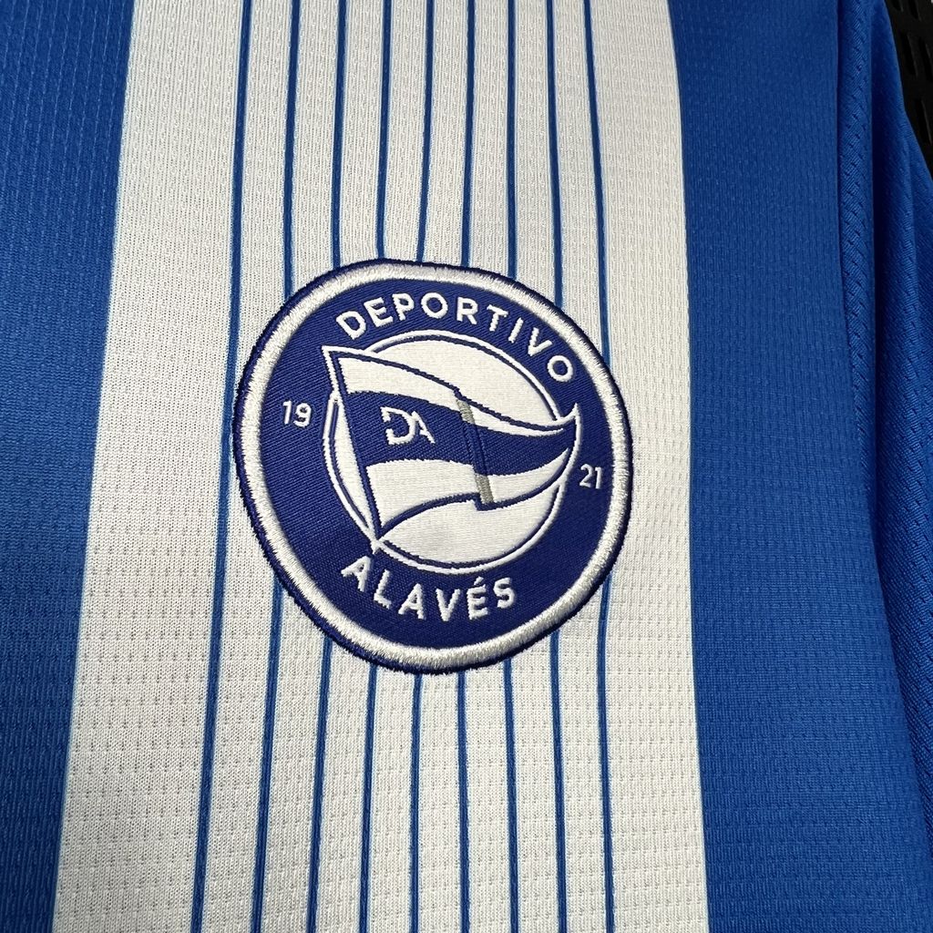 Camisa Alaves Home 24/25 - Torcedor Masculina