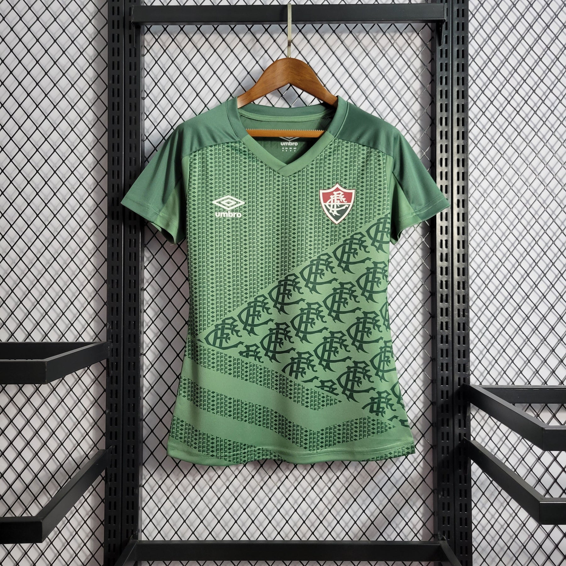 Camisa Fluminense Treino Verde 22/23 - Versão Feminina