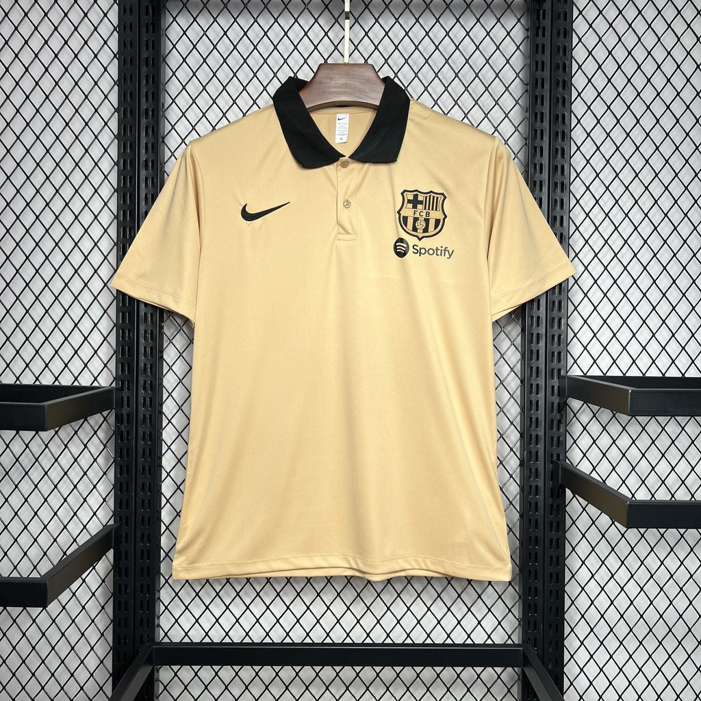 Camisa Barcelona Polo Khaki 24/25