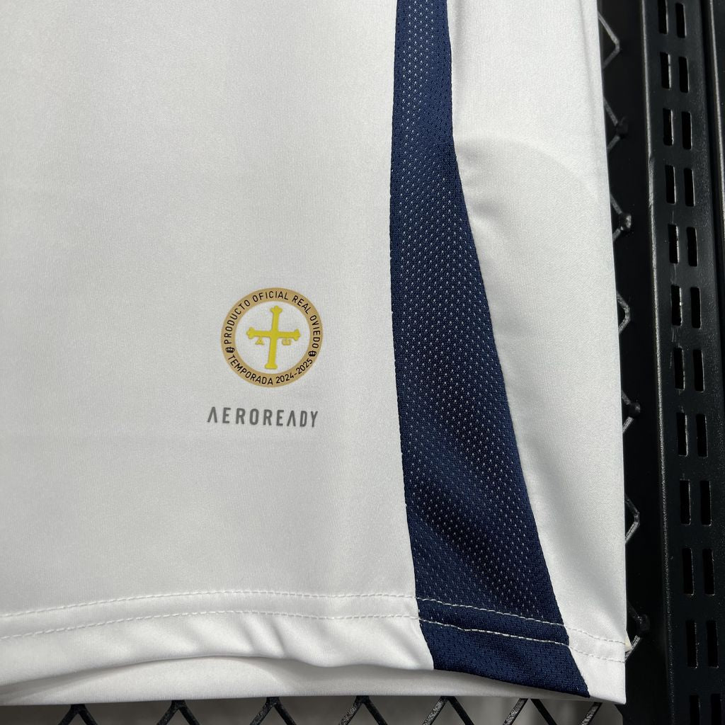 Camisa Real Oviedo Away 24/25 - Adidas Torcedor Masculina