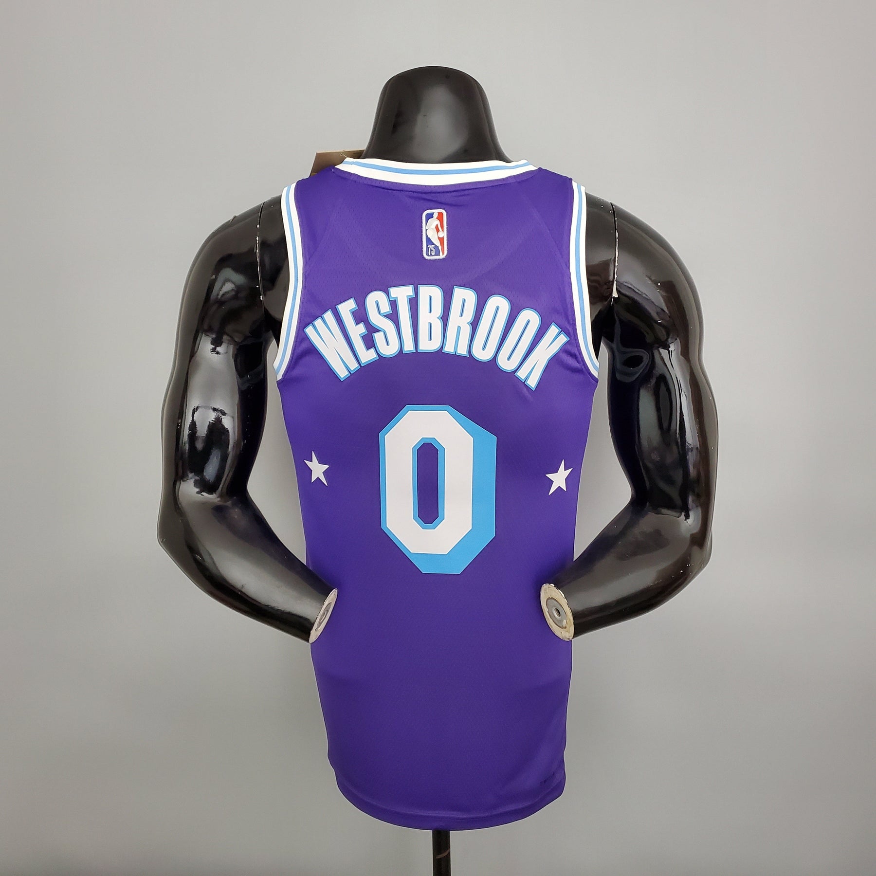 Camisa NBA Lakers #0 Westbrook City Edition Purple - 23/24