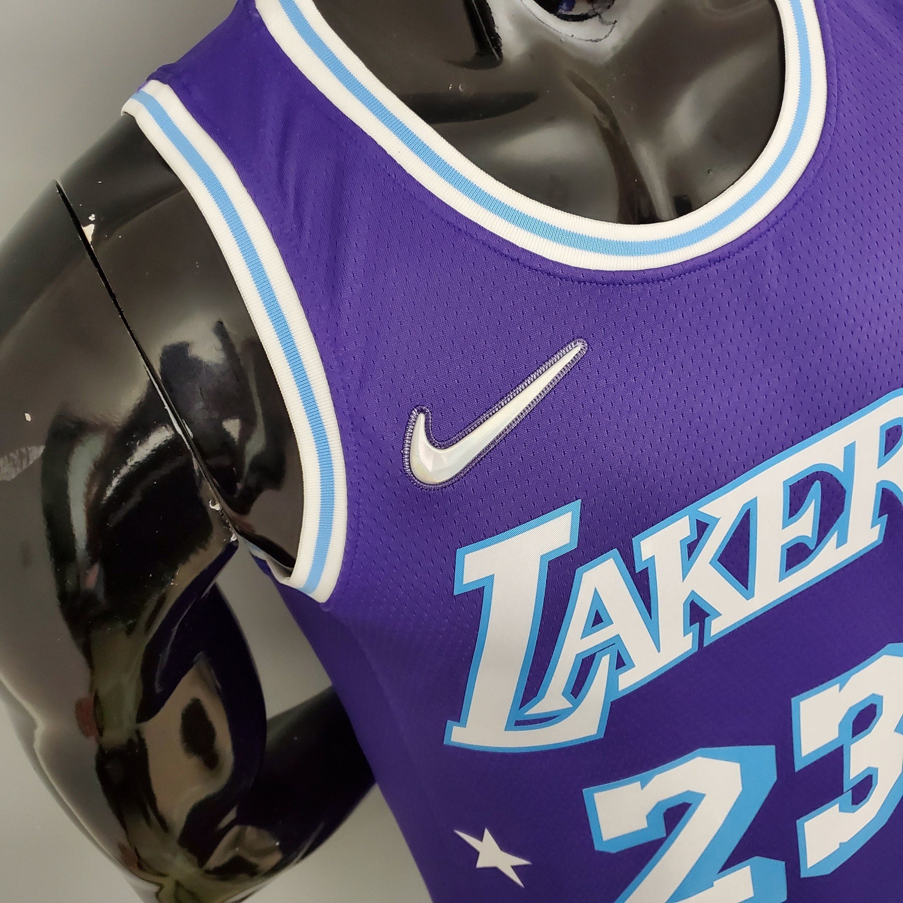 Camisa NBA Lakers #23 James City Edition Purple - 23/24