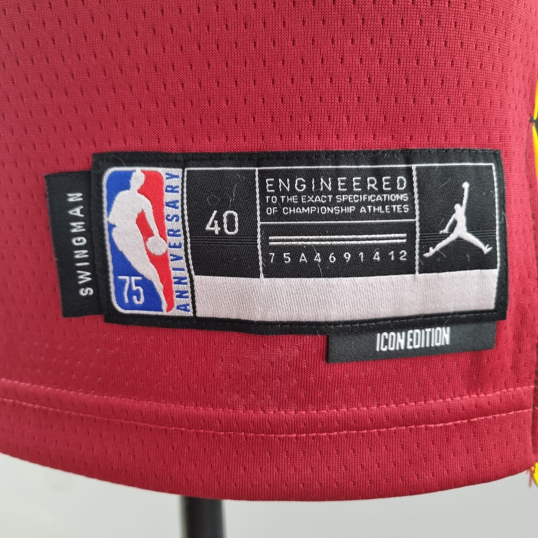 Camisa NBA Miami Heat #14 Herro - 75° Aniversário Red