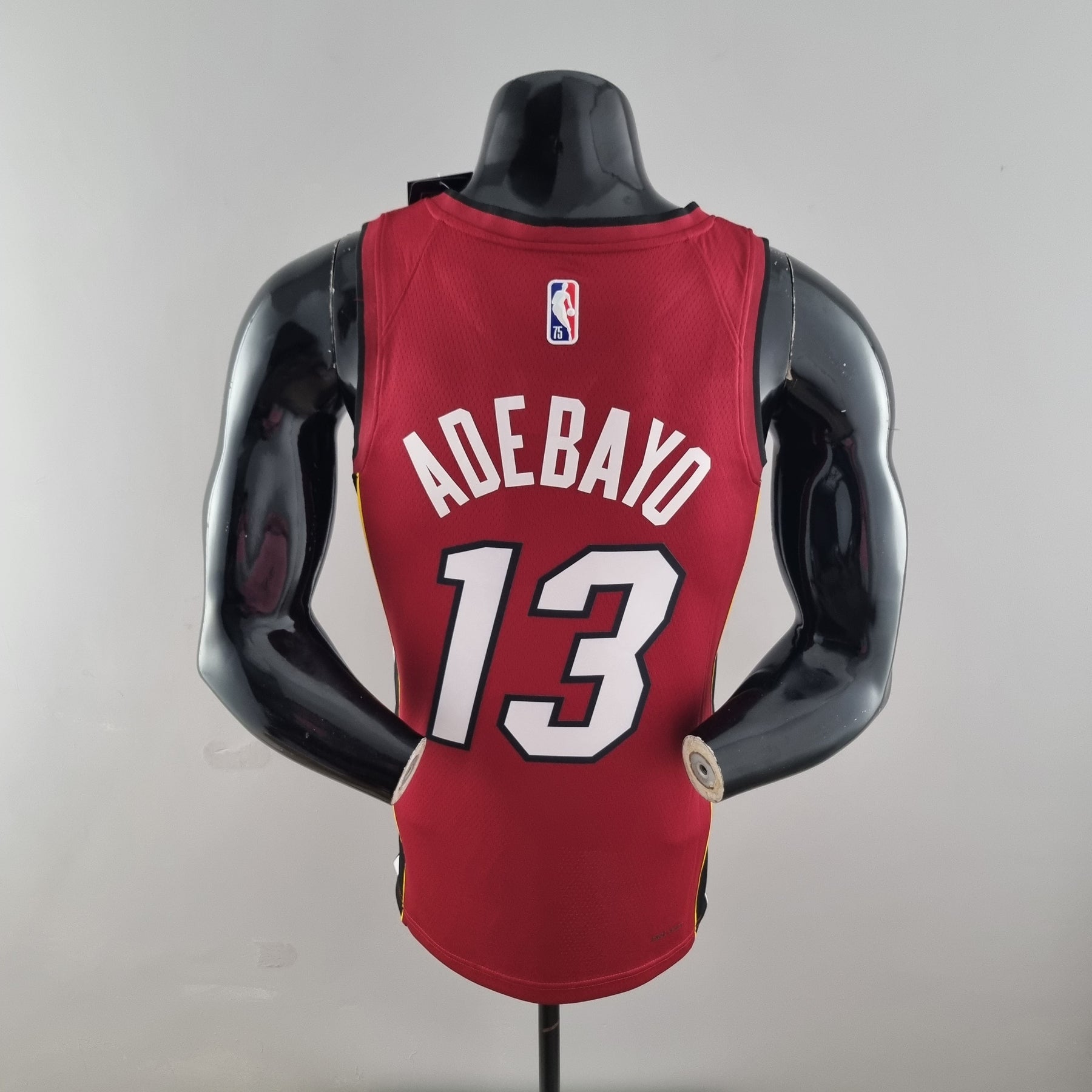 Camisa NBA Miami Heat #13 Adebayo - 75° Aniversário Red