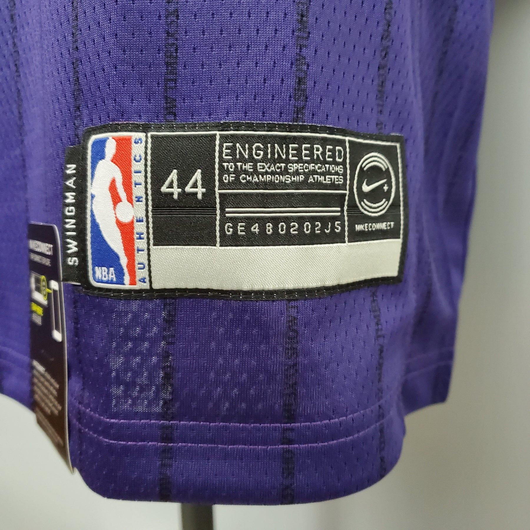 Camisa NBA Lakers #24 Bryant Purple Stripe - 23/24