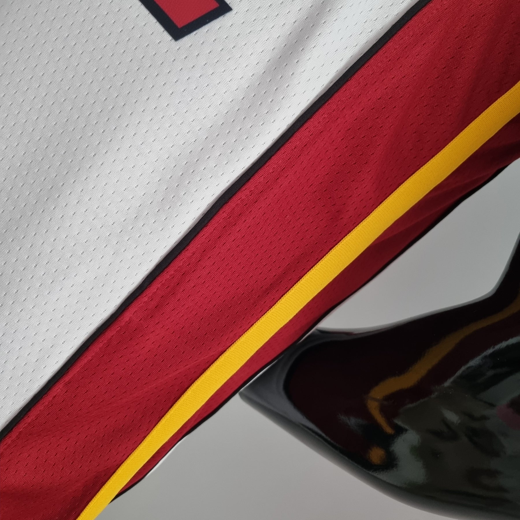 Camisa NBA Miami Heat #6 James - 75° Aniversário White