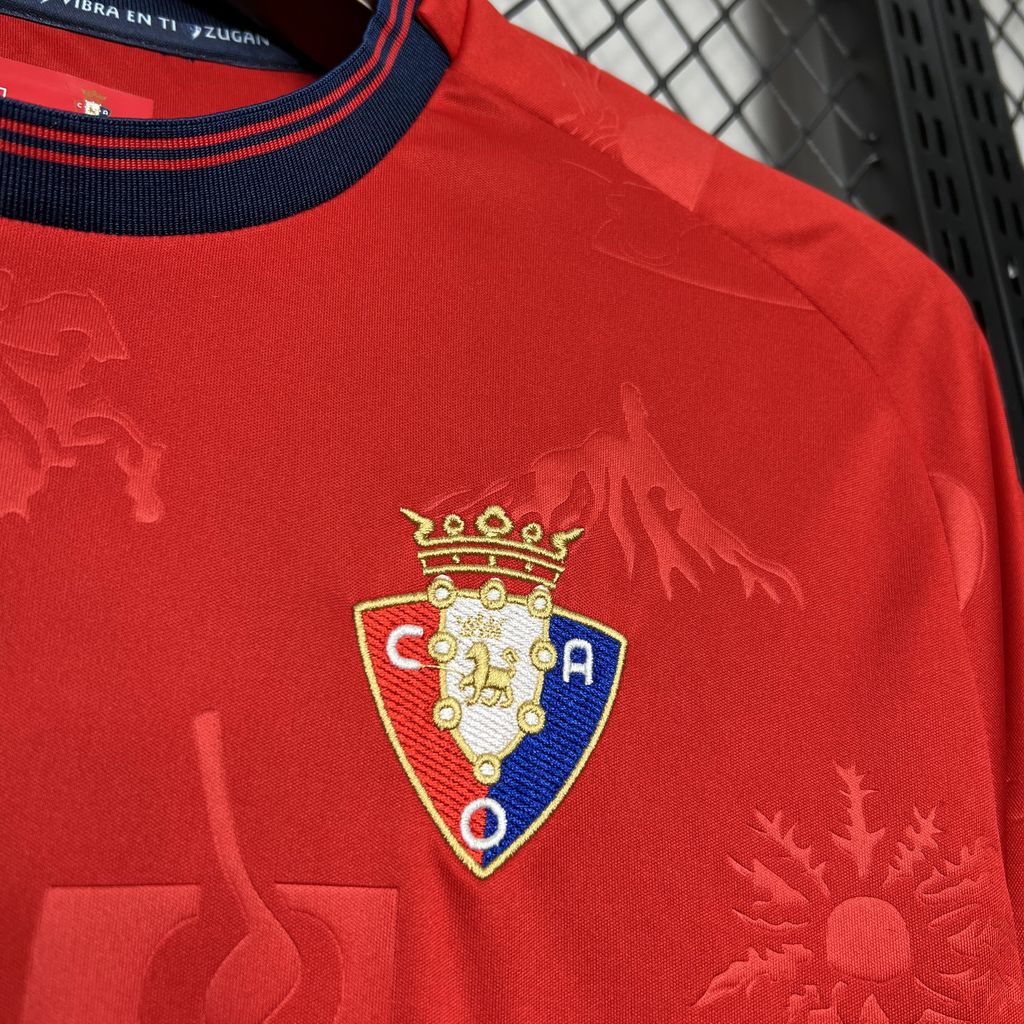 Camisa Osasuna Hime 24/25 - Torcedor Masculina