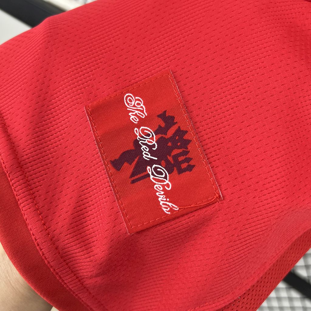 Camisa Manchester United Titular 07/08 - Versão Retro Manga Comprida