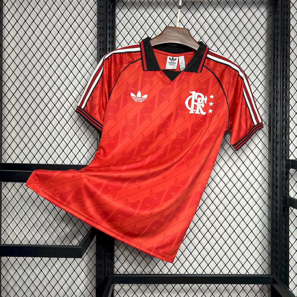 Camisa Flamengo Lifestyler Adidas 24/25 - Versão Torcedor