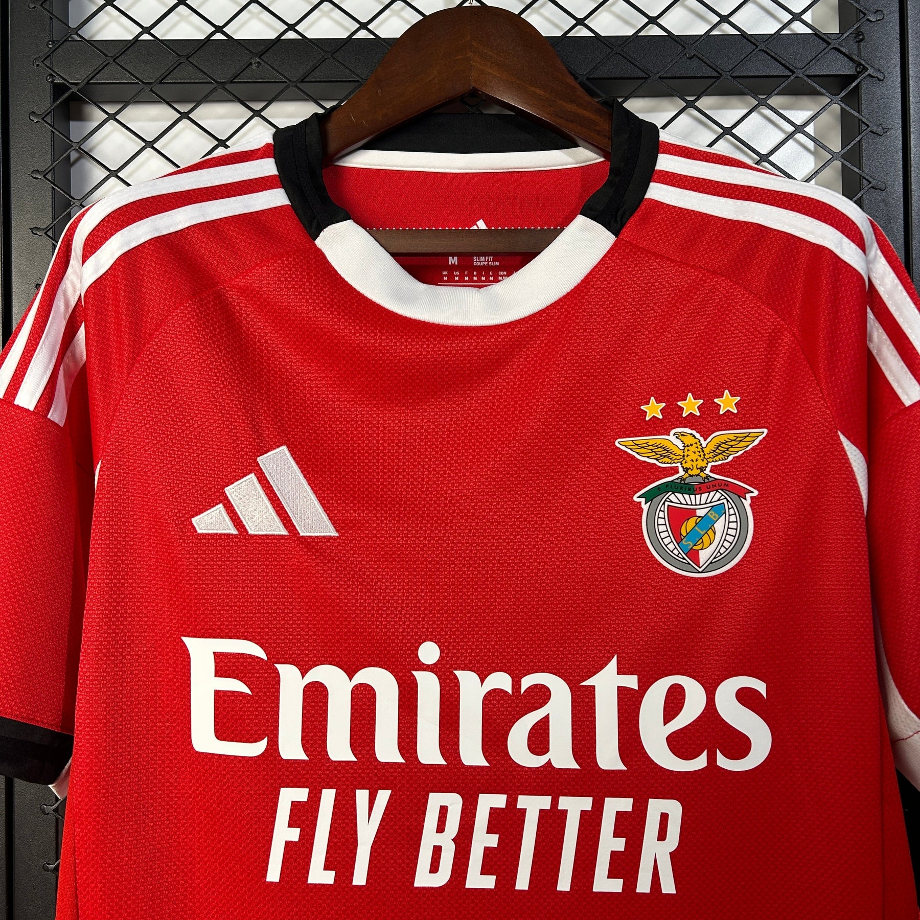 Camisa Benfica Home 25/26 - Adidas Torcedor Masculina - Lançamento