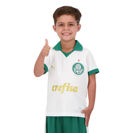 Kit Infantil Palmeiras Visitante 25/26 - Lançamento