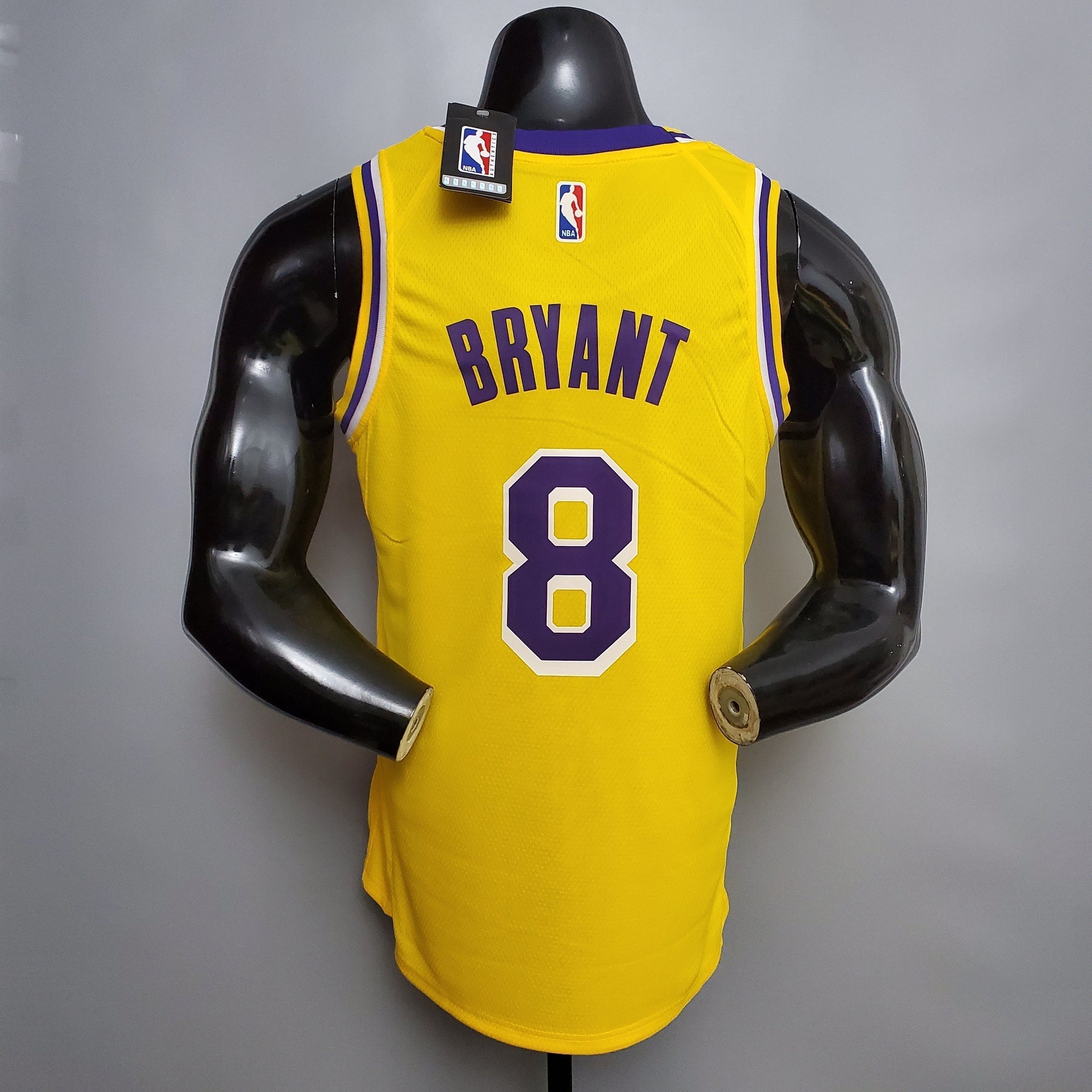Camisa NBA Lakers #8 Bryant Commemorative Yellow - 23/24
