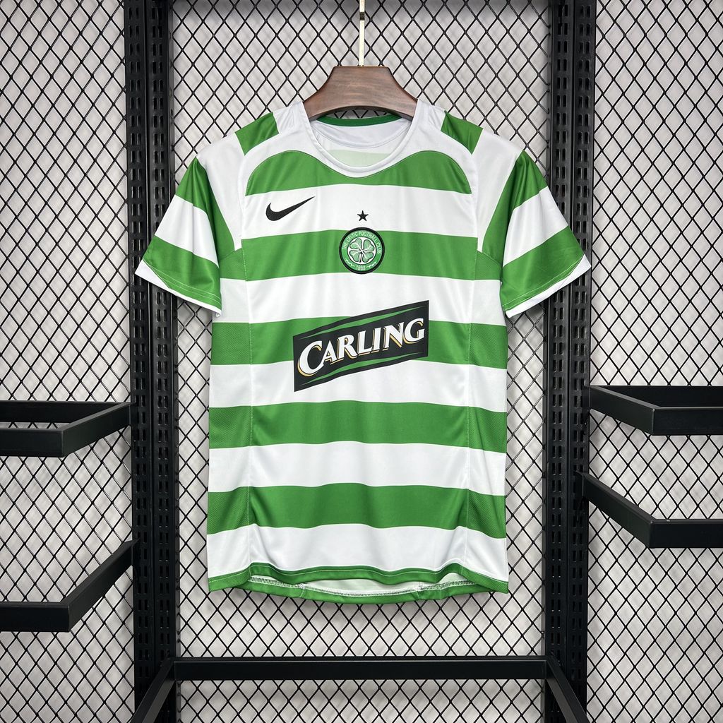 Camisa Celtic Titular 05/06 - Versão Retro