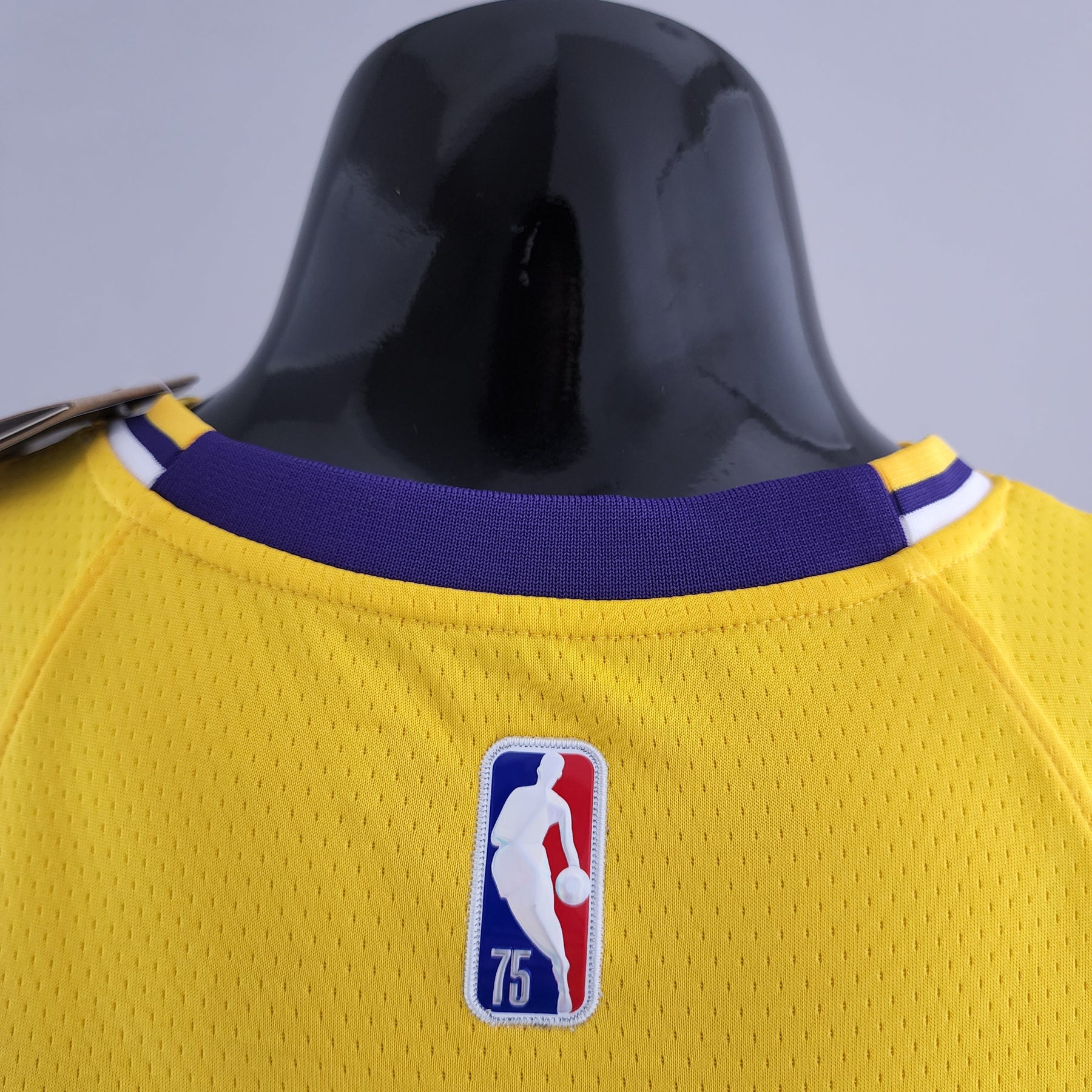 Camisa NBA Lakers #95 Toscano Amarela 75° Aniversário - 23/24