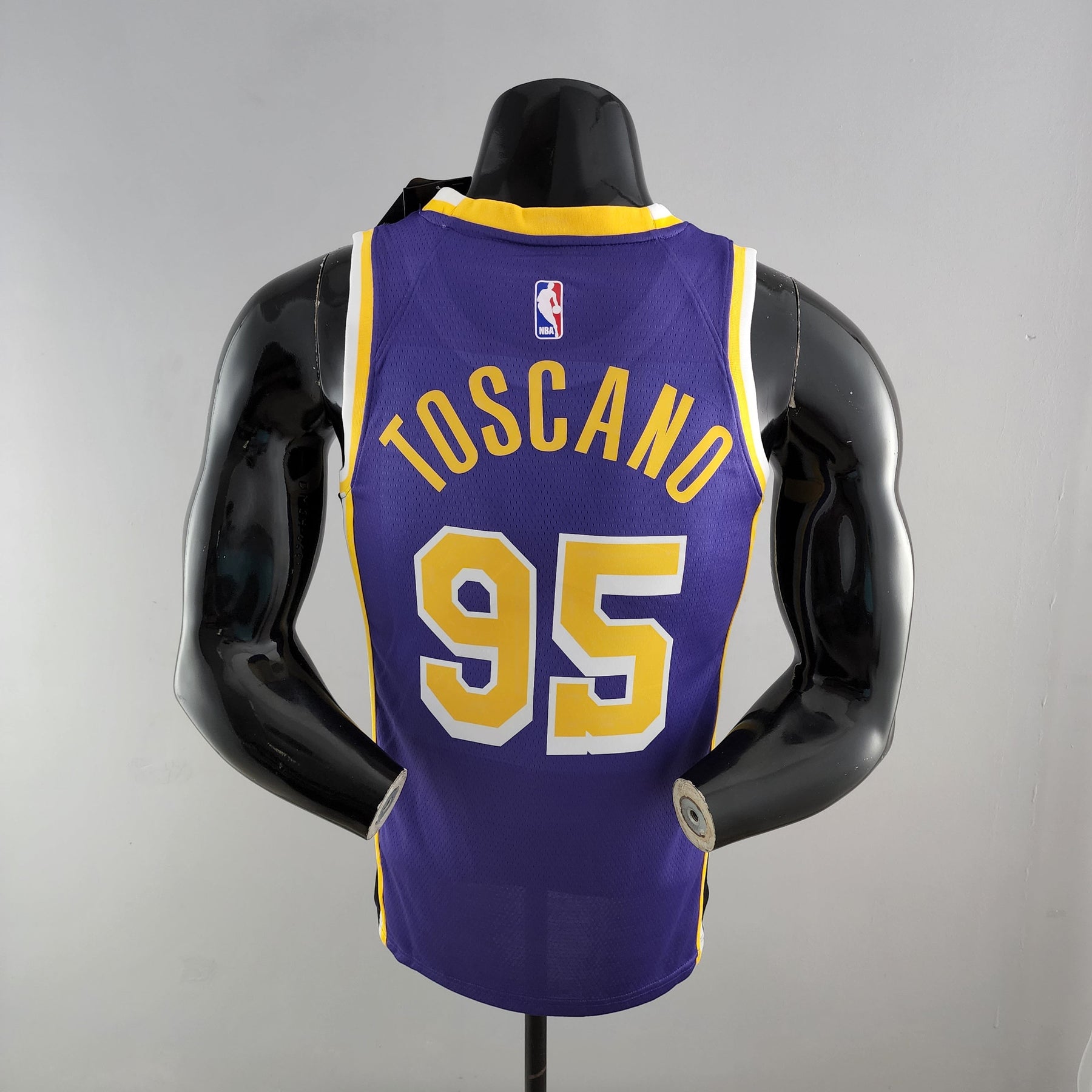 Camisa NBA Lakers #95 Toscano Roxa 75° Aniversário - 23/24