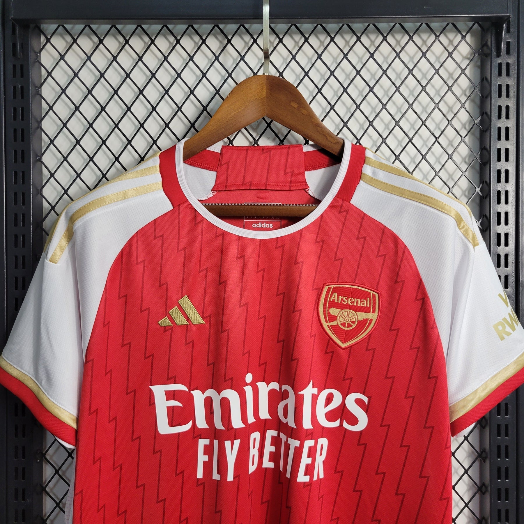 Camisa Arsenal Home 23/24 - Adidas Torcedor Masculina