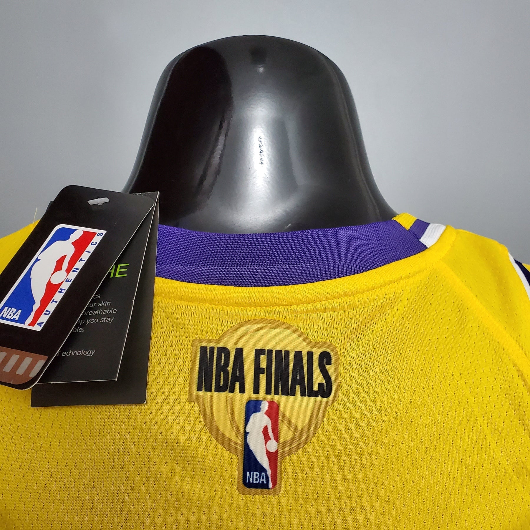 Camisa NBA Lakers #8 Bryant Finals Yellow - 23/24