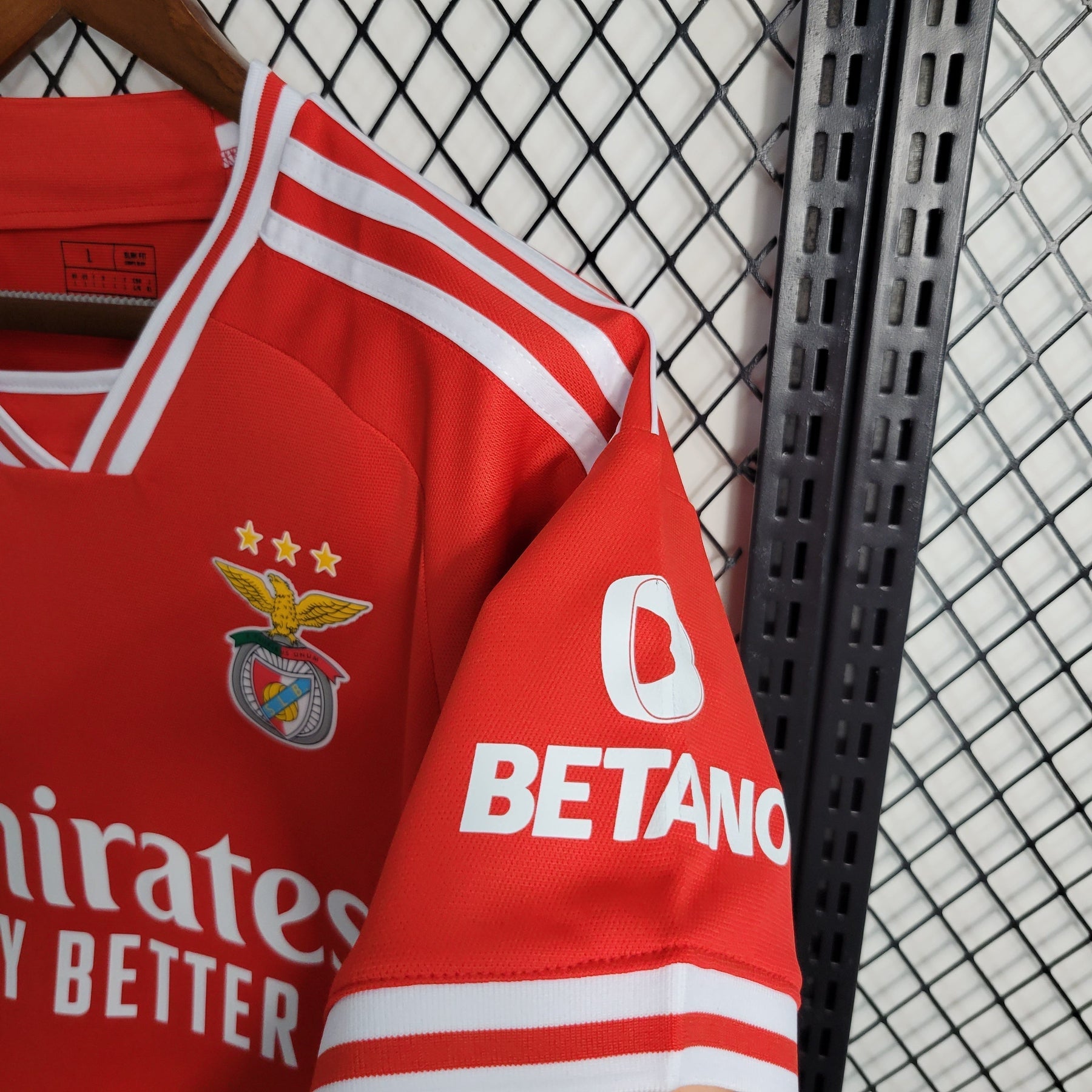 Camisa Benfica Home 23/24 - Adidas Torcedor Masculina