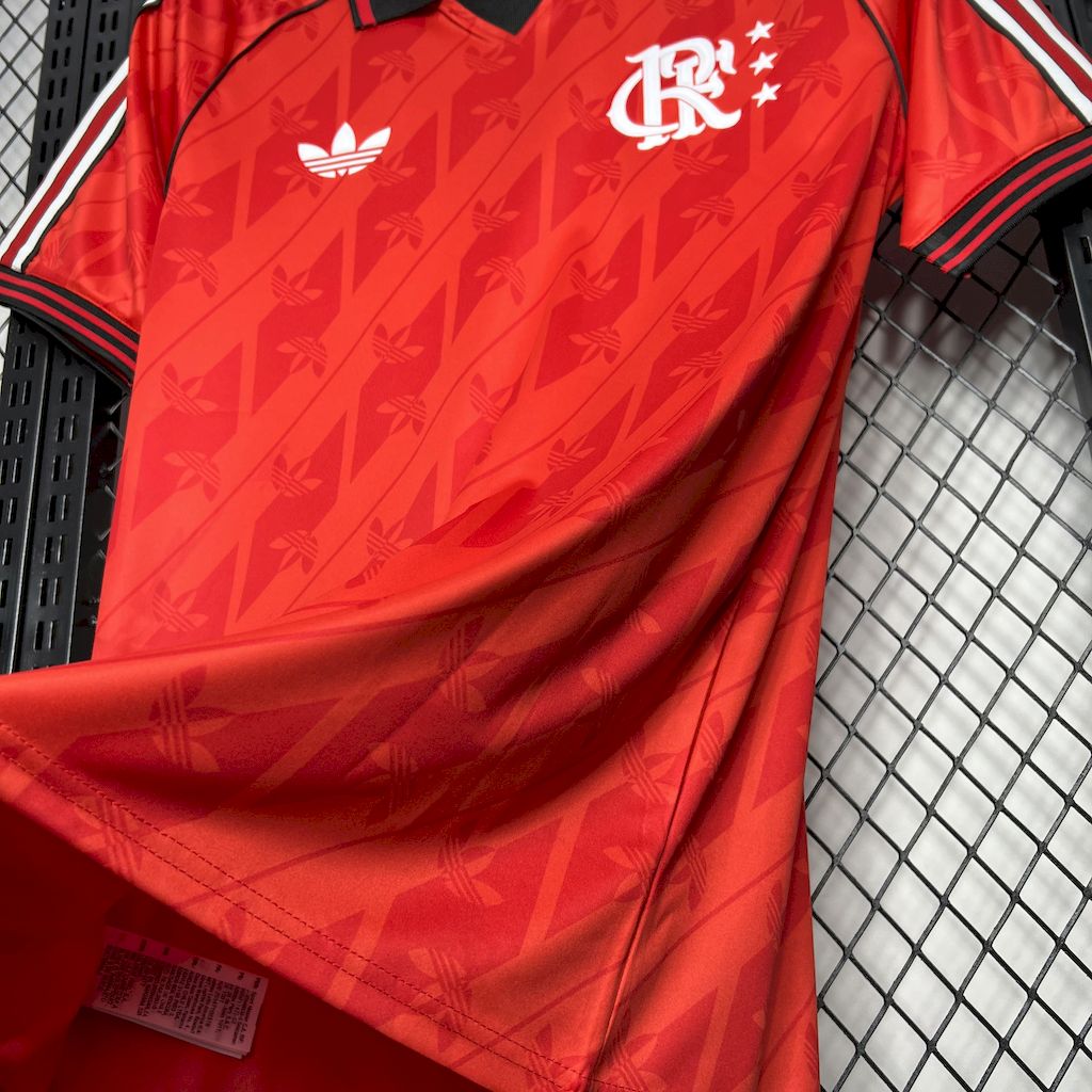 Camisa Flamengo Lifestyler Adidas 24/25 - Versão Torcedor