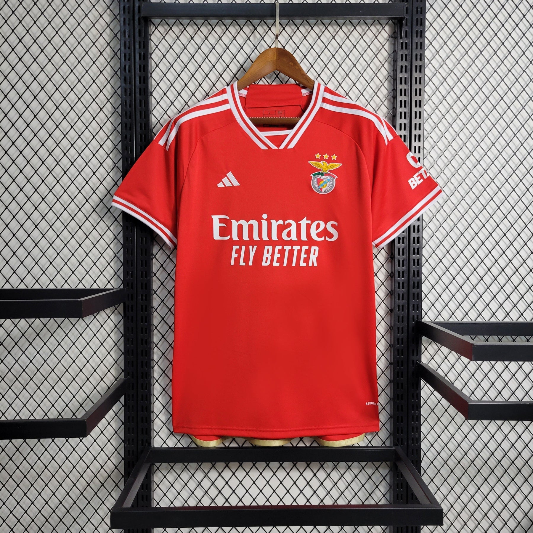 Camisa Benfica Home 23/24 - Adidas Torcedor Masculina
