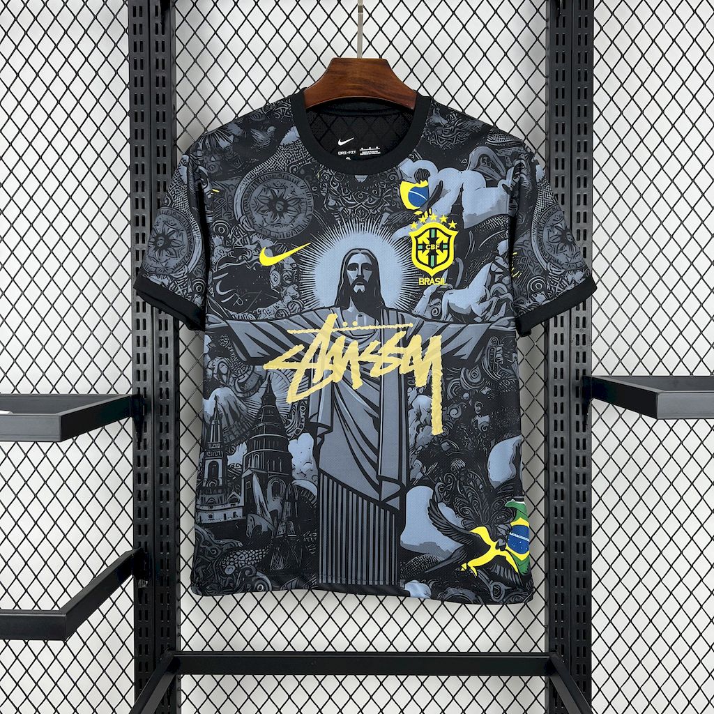 Camisa Brasil X Stussi 24/25 - Torcedor
