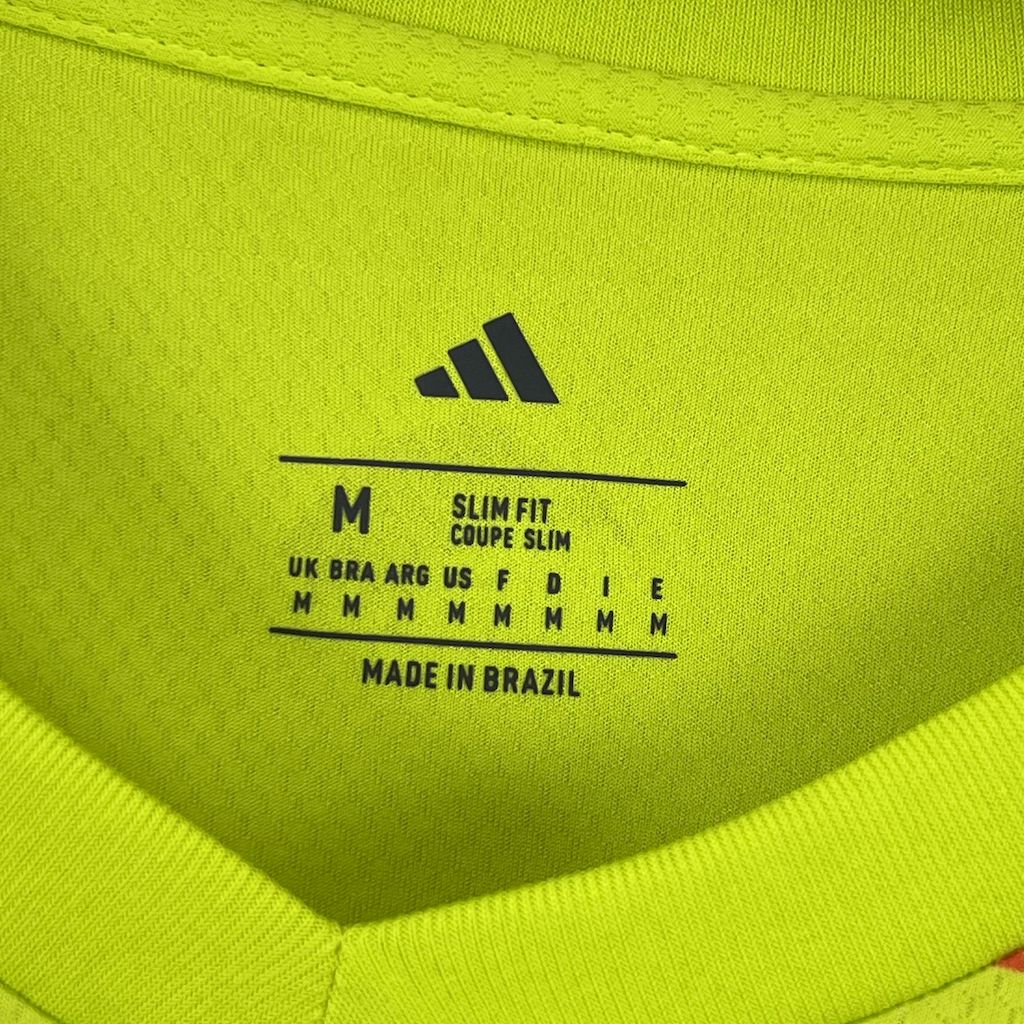 Camisa Flamengo Goleiro Amarela 25/26 - Torcedor Masculina