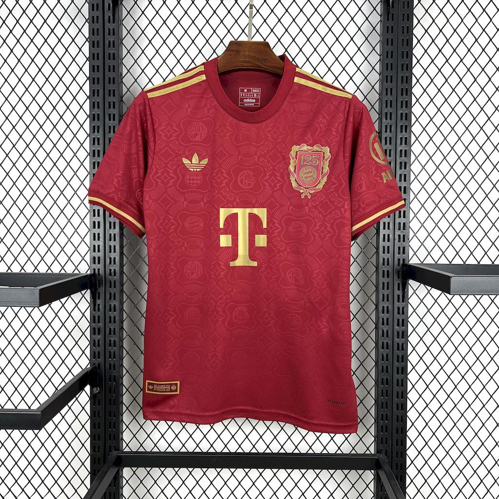 Camisa Bayern De Munique 24/25 Aniversario De 125 anos - Torcedor Masculina