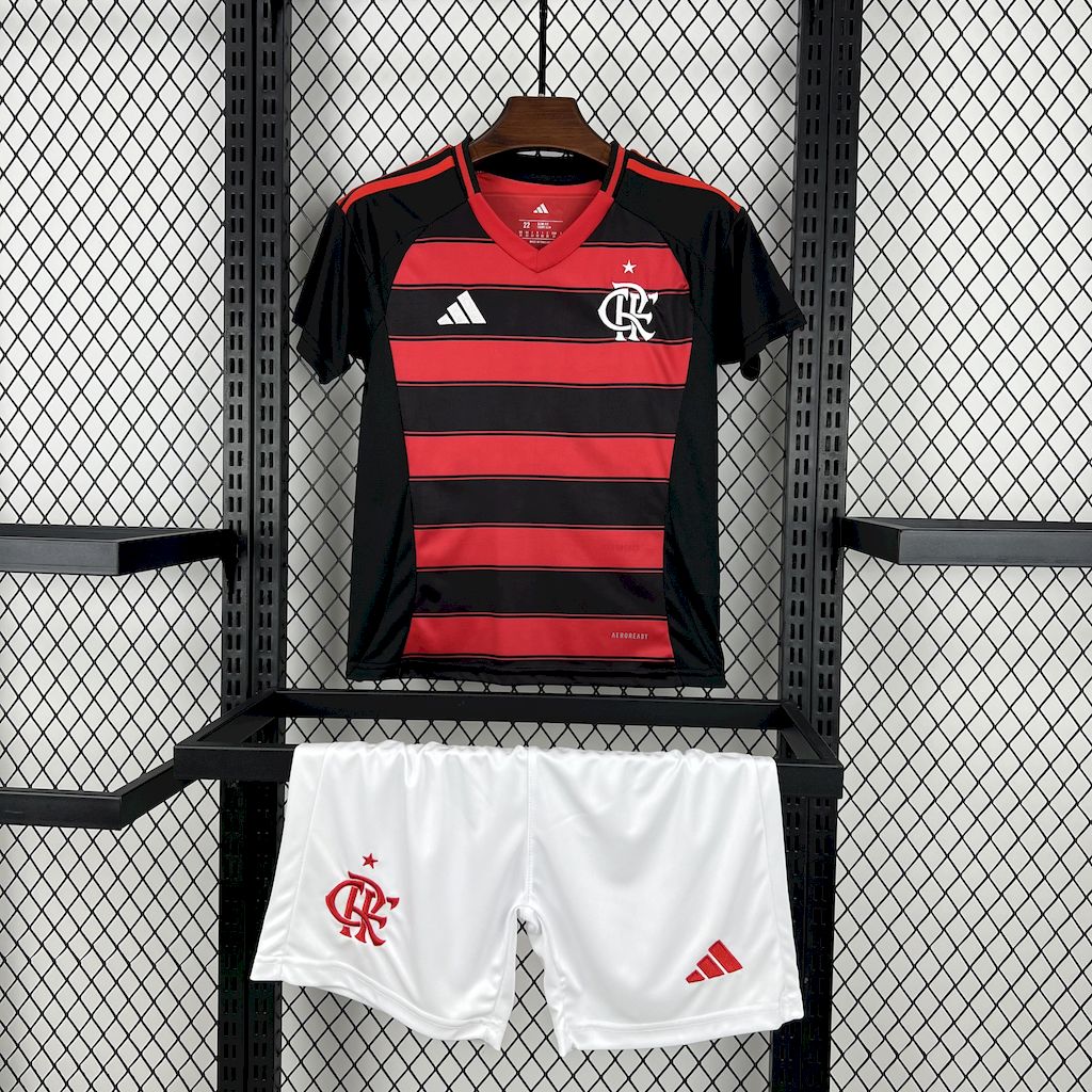 Kit Infantil Flamengo Home 25/26 - Lançamento