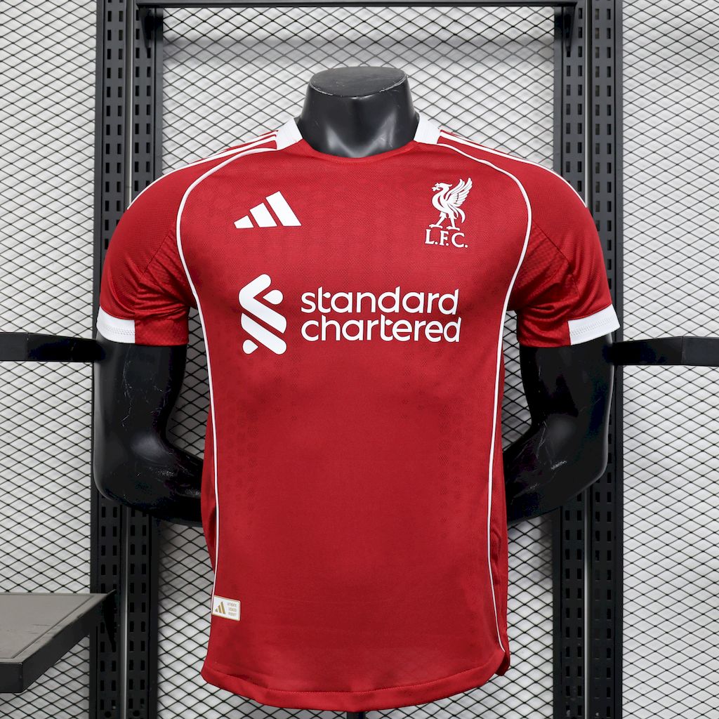 Camisa Liverpool Home 25/26 - Versão Jogador