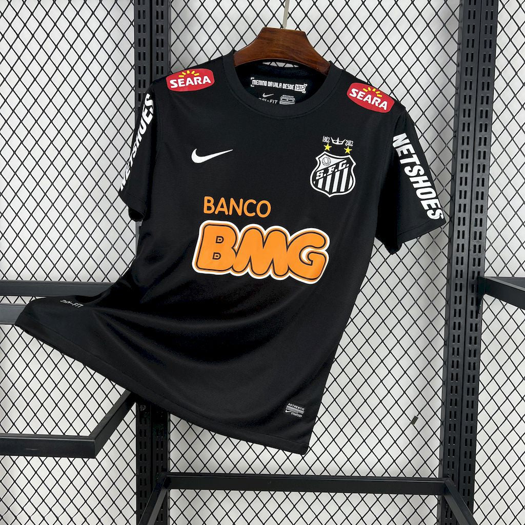 Camisa Santos Black 11/12 - Versão Retro