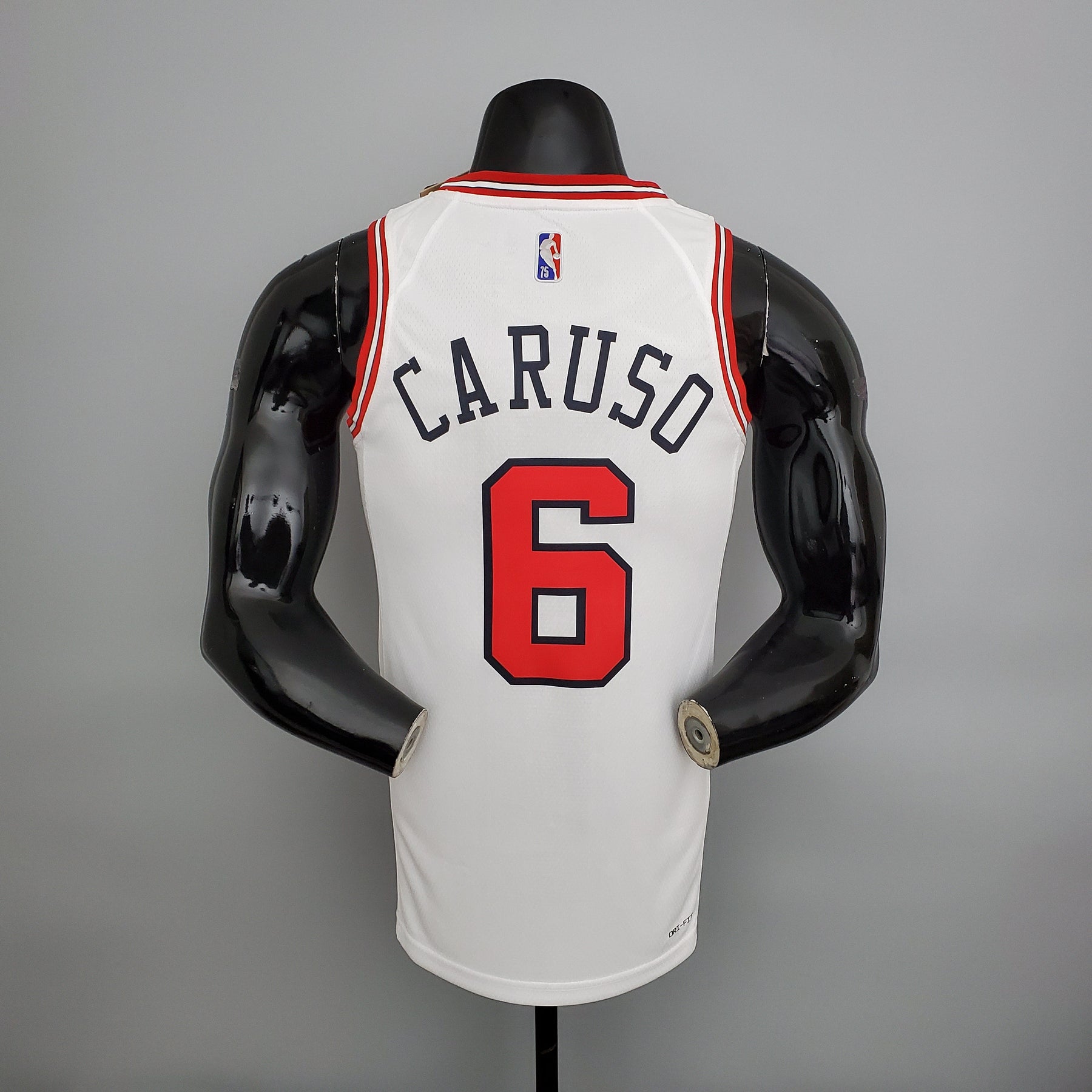 Camisa NBA Chicago Bulls #6 Caruso - 75° Aniversário White