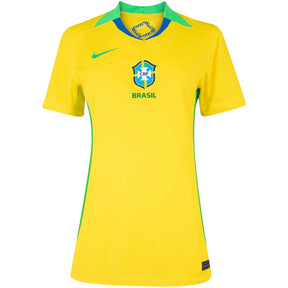 Camisa Seleção Brasileira Feminina I 25/26 - Torcedor Nike - Amarela