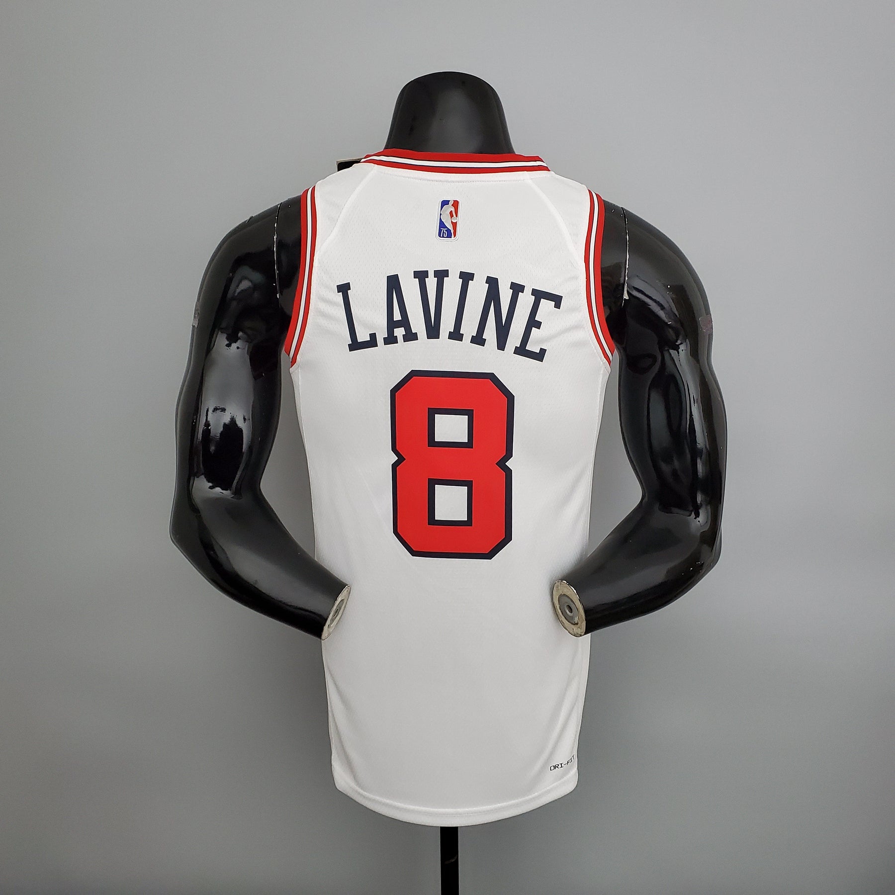Camisa NBA Chicago Bulls #8 LaVine - 75° Aniversário White