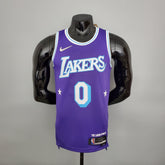 Camisa NBA Lakers #0 Westbrook City Edition Purple - 23/24