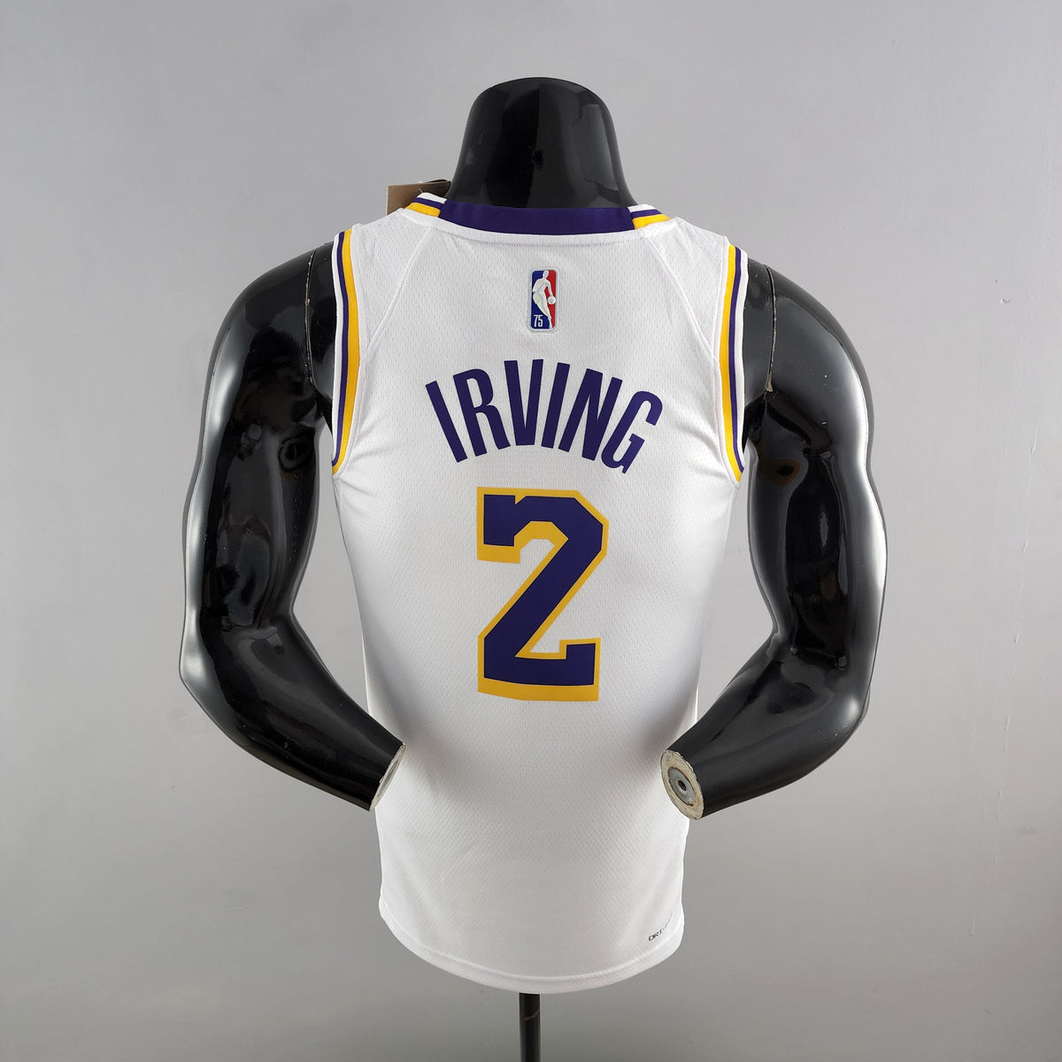 Camisa NBA Lakers #2 Irving 75° Aniversário Branca - 23/24
