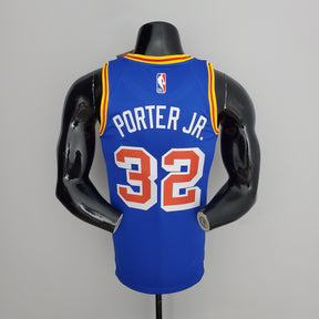 Camisa NBA Golden State Warriors #32 Porter Jr. - Retro Blue