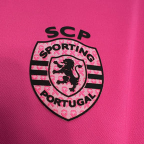 Camisa Sporting Outubro Rosa 24/25 - Nike Torcedor Masculina