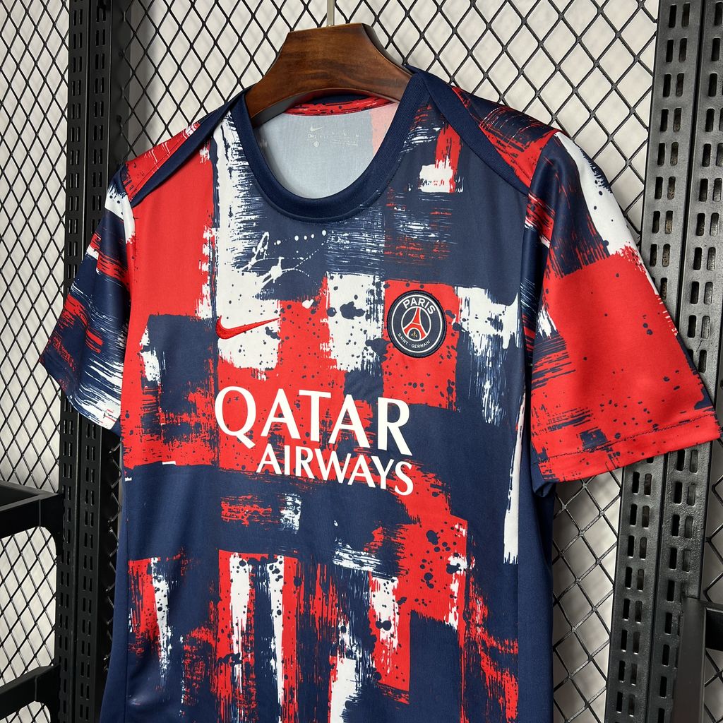 Camisa PSG Pré-Jogo 24/25 - Nike Torcedor Masculina
