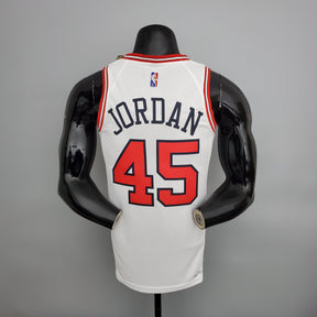 Camisa NBA Chicago Bulls #45 Jordan - 75° Aniversário White