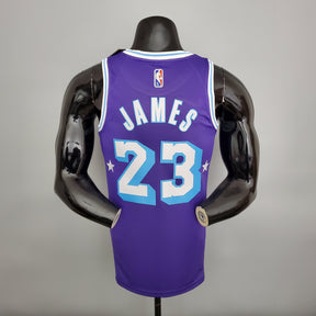 Camisa NBA Lakers #23 James City Edition Purple - 23/24