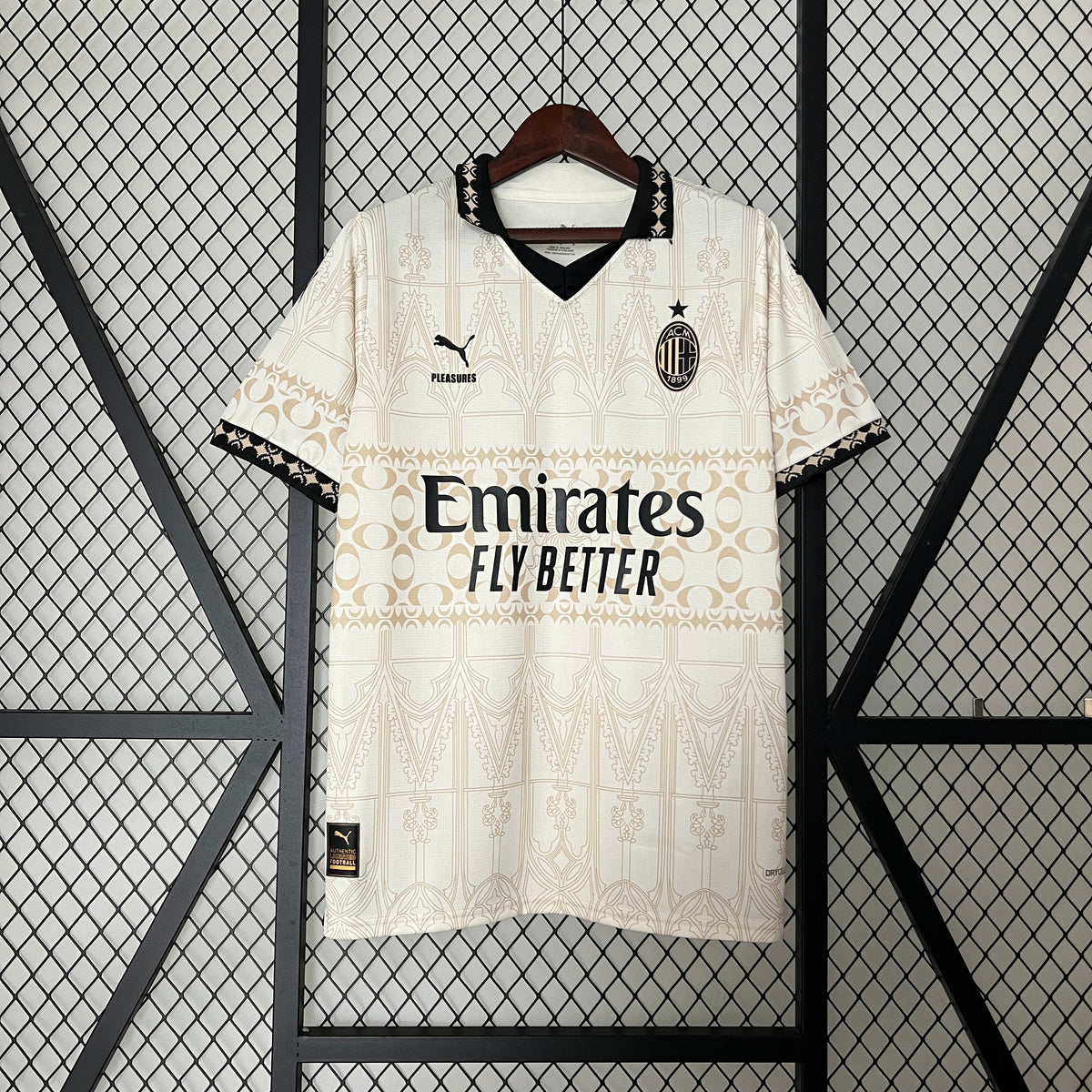 Camisa Milan IIII 24/25 Branca - Versão Torcedor