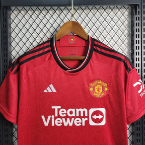 Camisa Manchester United Home 23/24 - Adidas Torcedor Masculina