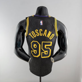 Camisa NBA Lakers #95 Toscano Black- 23/24