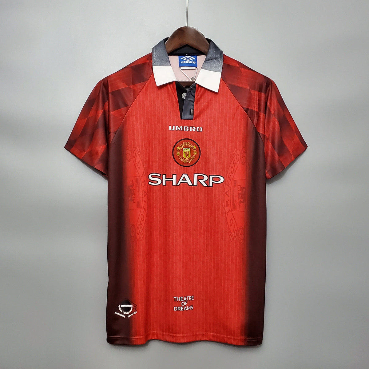 Camisa Manchester United Titular 1996 - Versão Retro