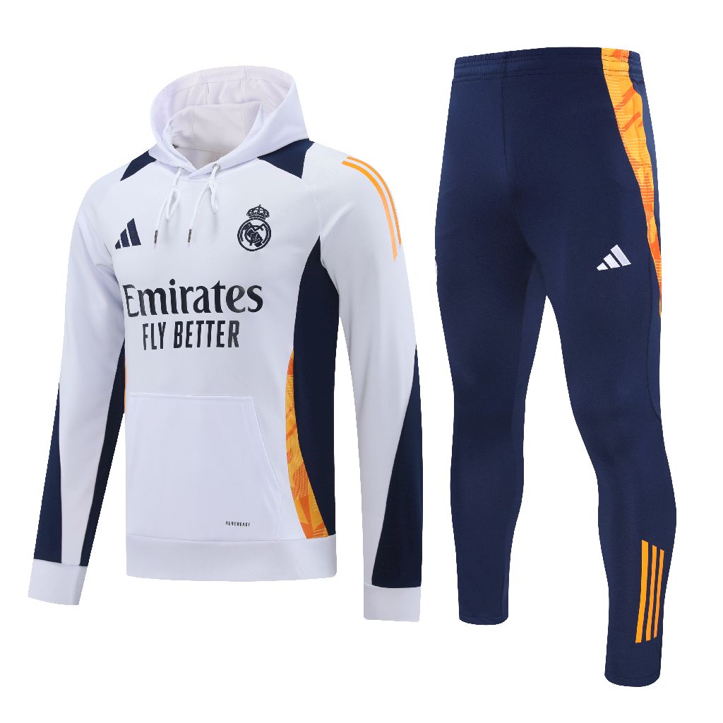 Conjunto Moleton+Calça Real Madrid 24/25