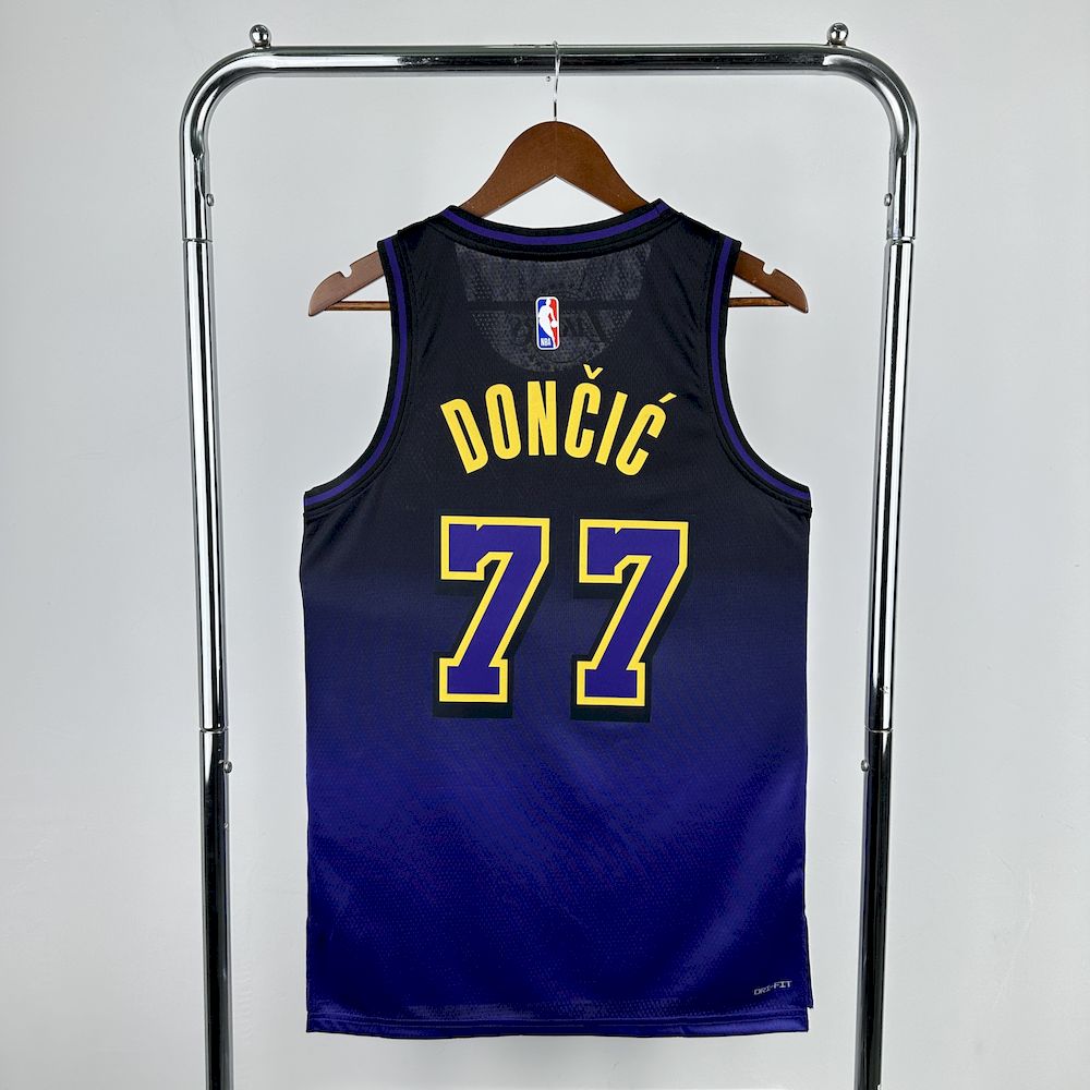 Camisa NBA Lakers #77 Doncic City Edition - 24/25