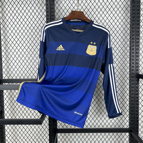 Camisa Argentina Reserva 2014 - Versão Retro Manga Comprida