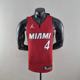 Camisa NBA Miami Heat #4 Oladipo - 75° Aniversário Red