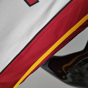 Camisa NBA Miami Heat #6 James - 75° Aniversário White