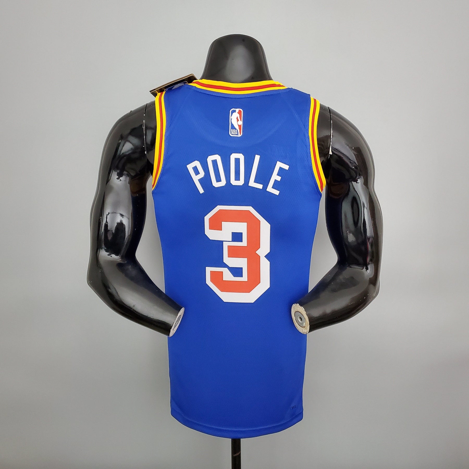 Camisa NBA Golden State Warriors #3 Poole - Retro Blue